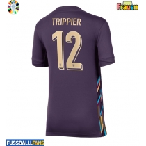 England Kieran Trippier #12 Auswärtstrikot Frauen EM 2024 Kurzarm